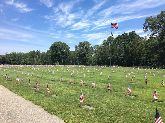 VETERANS CEMETERY AT ESTELL MANOR IN NEW JERSEY