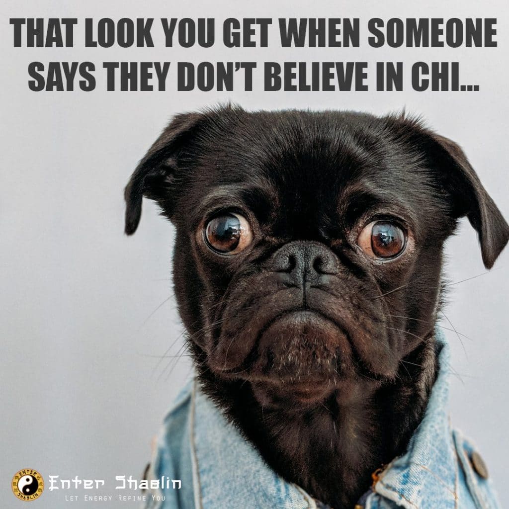 THAT LOOK YOU GET WHEN SOMEONE SAYS THEY DON'T BELIEVE IN CHI...